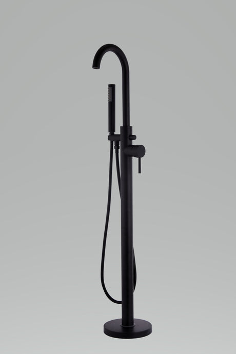 Nero Round Freestanding Bath Shower Mixer