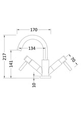 Tec Lever Mono Basin Mixer
