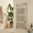 Toro Smart Dry Electric Towel Rail 1500 x 500mm - Brushed Nickel