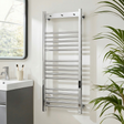 Toro Smart Dry Electric Towel Rail 1200 x 500mm - Chrome