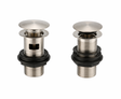 Easyclean Basin Clicker Waste (Unslotted) Brushed Nickel