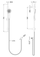 Slide Rail Kits Water Saving Slide Rail Kit