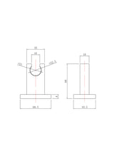 Shower Accessories Wall Bracket