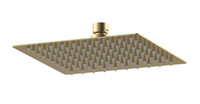 Fixed Shower Heads Fixed Head Brushed Brass
