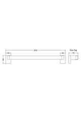 Magnetic Towel Rail