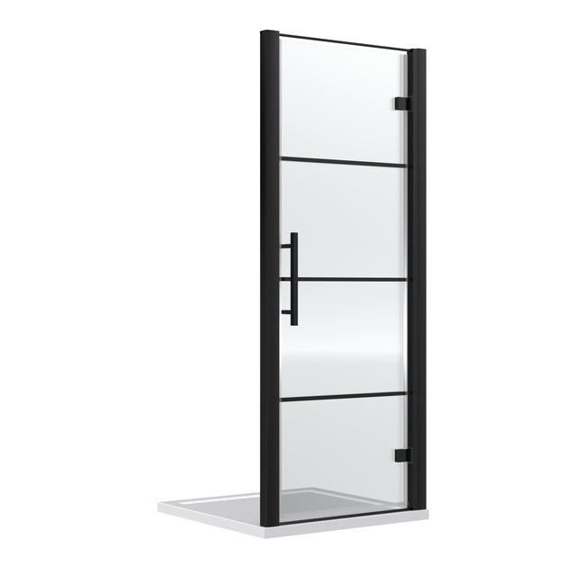 Apex 900mm Hinged Shower Door 8mm Glass