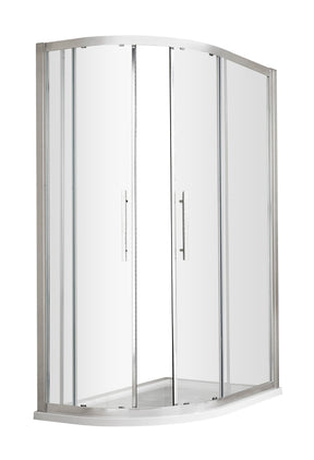 Apex 1000 x 800mm Offset Quadrant Enclosure