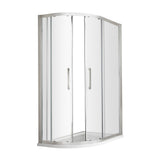 Hudson Reed Apex 1200 x 800mm Offset Quadrant Shower Enclosure