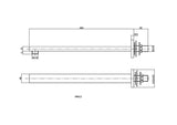 Fixed Shower Heads Wall-Mounted Arm
