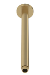 Fixed Shower Heads Ceiling-Mounted Arm Brushed Brass