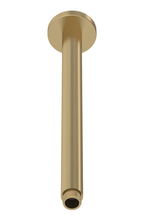 Fixed Shower Heads Ceiling-Mounted Arm Brushed Brass