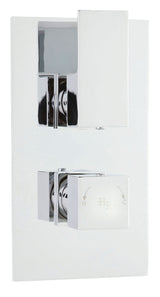 Art Twin Thermostatic Shower Valve With Diverter