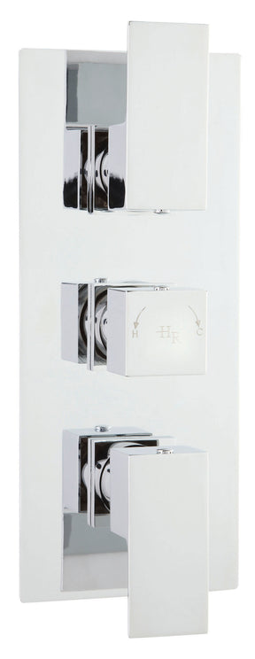 Art Triple Thermostatic Shower Valve With Diverter