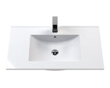 Lille 800mm Wall Hung Single Drawer Vanity with Basin - 1 Tap Hole