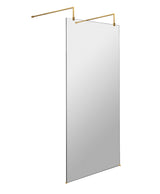1000mm Wetroom Screen With Arms and Feet