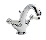 White Topaz With Lever Handle Mono Basin Mixer