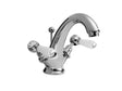 White Topaz With Lever Handle Mono Basin Mixer