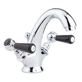 Black Topaz With Lever Handle Mono Basin Mixer