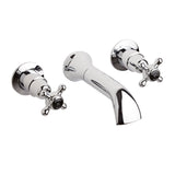 Black Topaz With Crosshead Handle Bath Spout