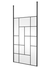 Abstract 1200mm Frame Wetroom Screen with Ceiling Posts