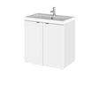 Hudson Reed Fusion 500mm Wall Hung 2 Door Vanity Unit & Basin