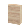Hudson Reed Fusion 600mm 255mm Deep Bleached Oak WC Unit