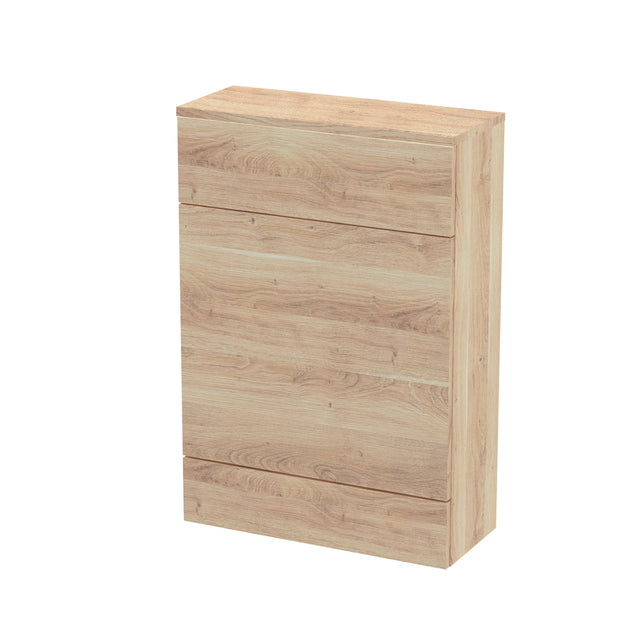 Hudson Reed Fusion 600mm 255mm Deep Bleached Oak WC Unit