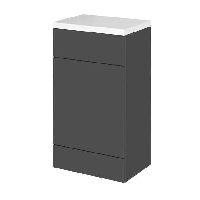 Hudson Reed Fusion 500mm Floor Standing Toilet Unit & Top