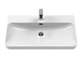 Hudson Reed Solar 800mm Wall Hung 2 Drawer Vanity Unit With Ceramic Basin