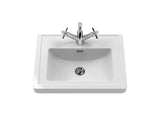 Hudson Reed Bexley 500mm Floor Standing Vanity Unit 1 Drawer With Basin