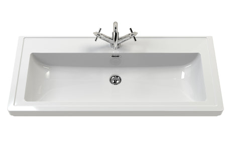 Lille 600mm Wall Hung 2-Drawer Vanity with Basin - 1 Tap Hole