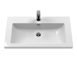 Hudson Reed Old London 800mm Hunter Green 2-Door Floor Standing Vanity Unit With Basin