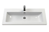 Hudson Reed Bexley Traditional 800mm Indigo Blue Floor Standing Vanity Unit with Basin