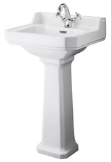 Richmond 500mm Basin & Pedestal 1 Tap Hole