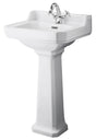 Richmond 500mm Basin & Pedestal 1 Tap Hole