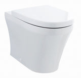 Hudson Reed Luna 350mm Wide Back To Wall Toilet Pan Including Seat