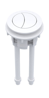 Matt White Cistern Push Button