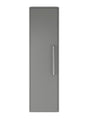Hudson Reed Solar 350mm 1 Door Cool Grey Wall Hung Tall Cabinet With Handles