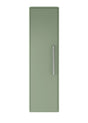 Hudson Reed Solar 350mm 1 Door Fern Green Wall Hung Tall Cabinet With Handles