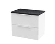 Hudson Reed Fluted 600mm Wall Hung 2-Drawer Vanity Unit With Laminate Top
