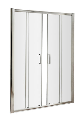 Hudson Reed Pacific 1700mm Double Sliding Door 6mm Glass Shower Enclosure
