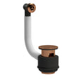 Stone Basin Waste With Brass Overflow - Brushed Bronze
