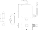Wastes & Extras Deck Shower Kit