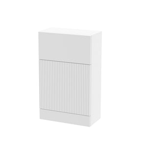Fluted 500mm Floor Standing WC Unit