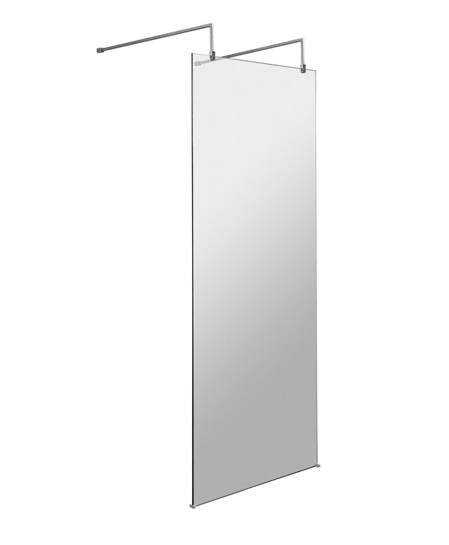 800mm Wetroom Screen With Arms and Feet
