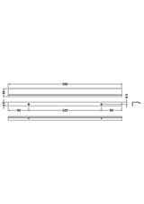 500mm Finger Pull Handle