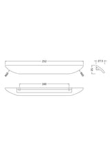 Handles Finger Pull Handle 160mm Centres