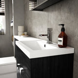 Hudson Reed Fusion 1200mm Floor Standing 2 Door Left Hand Basin & Toilet Combination Unit