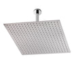 Hudson Reed Fixed Heads 400mm Square Chrome Ceiling Mounted Shower Head & Arm