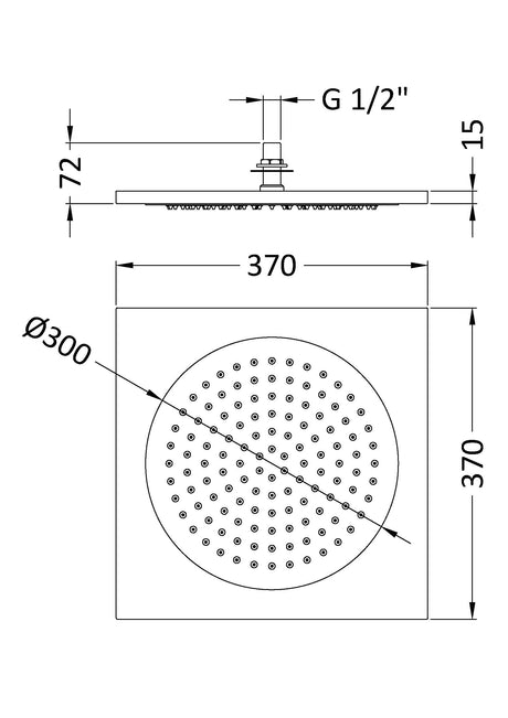 Fixed Shower Heads Ceiling Tile Fixed Head